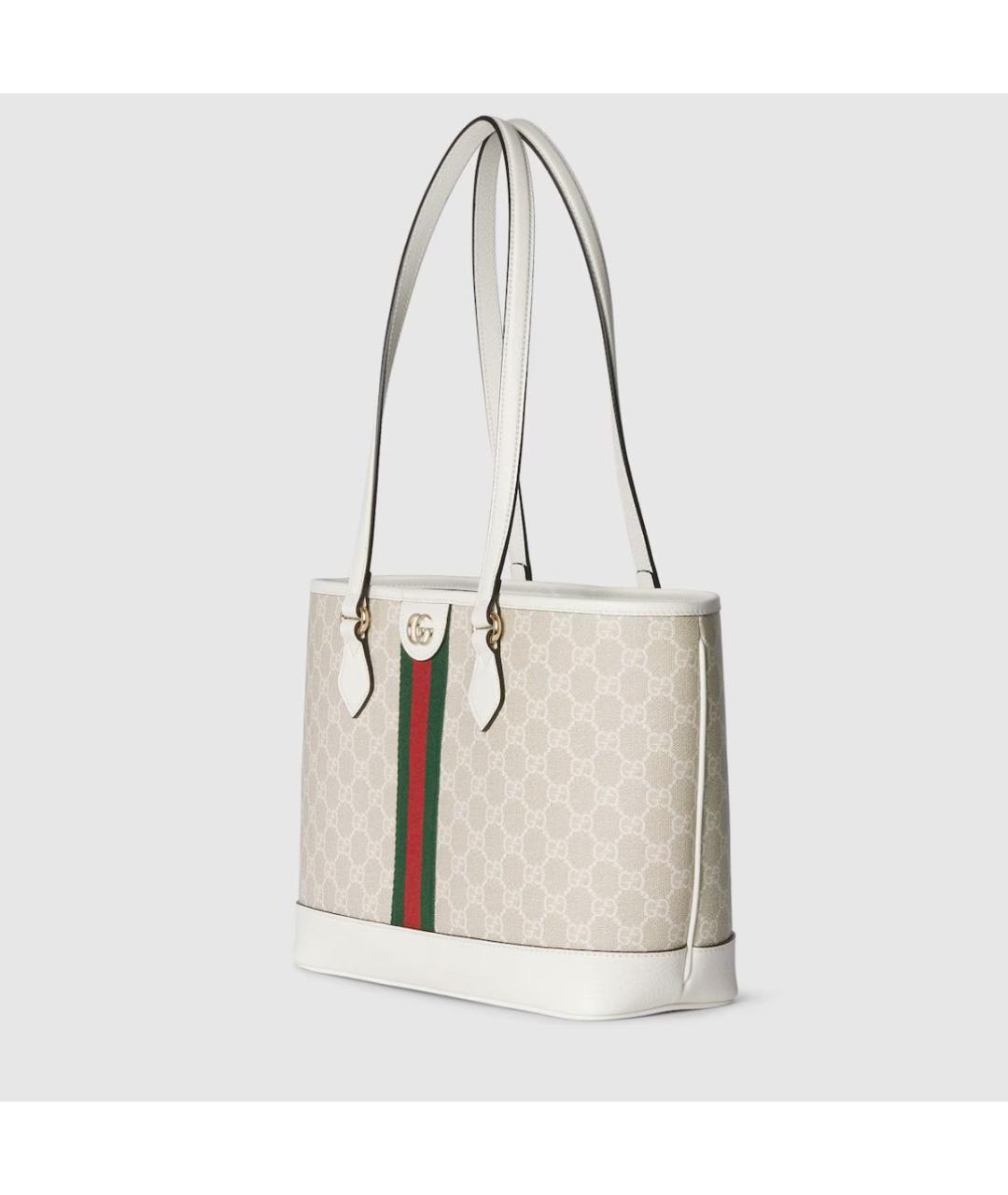 GUCCI Бежевая сумка с короткими ручками, фото 2