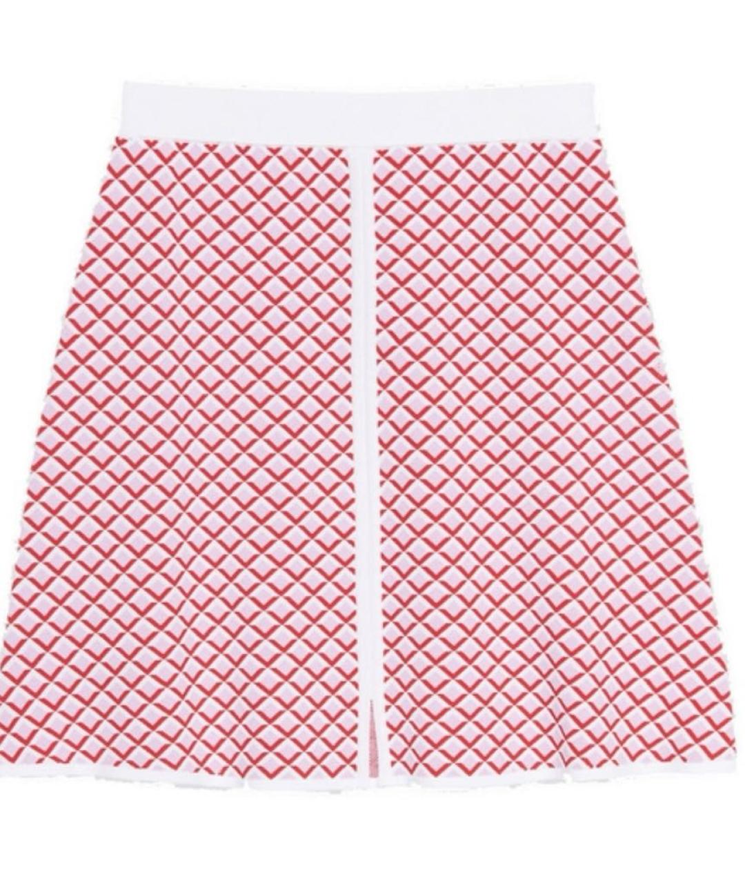 SANDRO Мульти вискозная юбка мини, фото 1