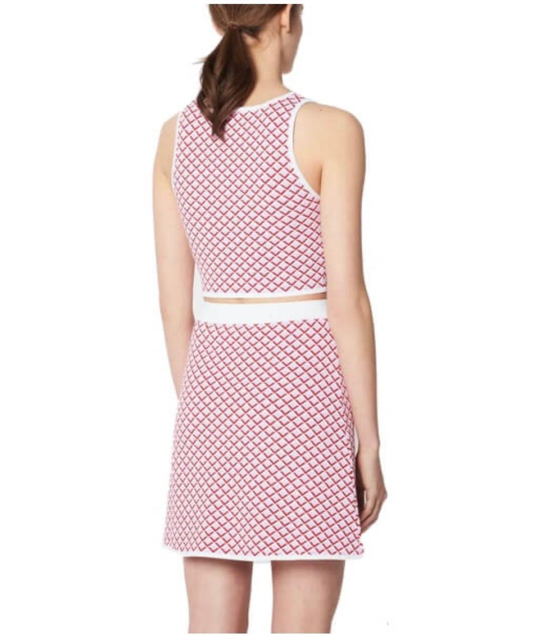 SANDRO Мульти вискозная юбка мини, фото 8