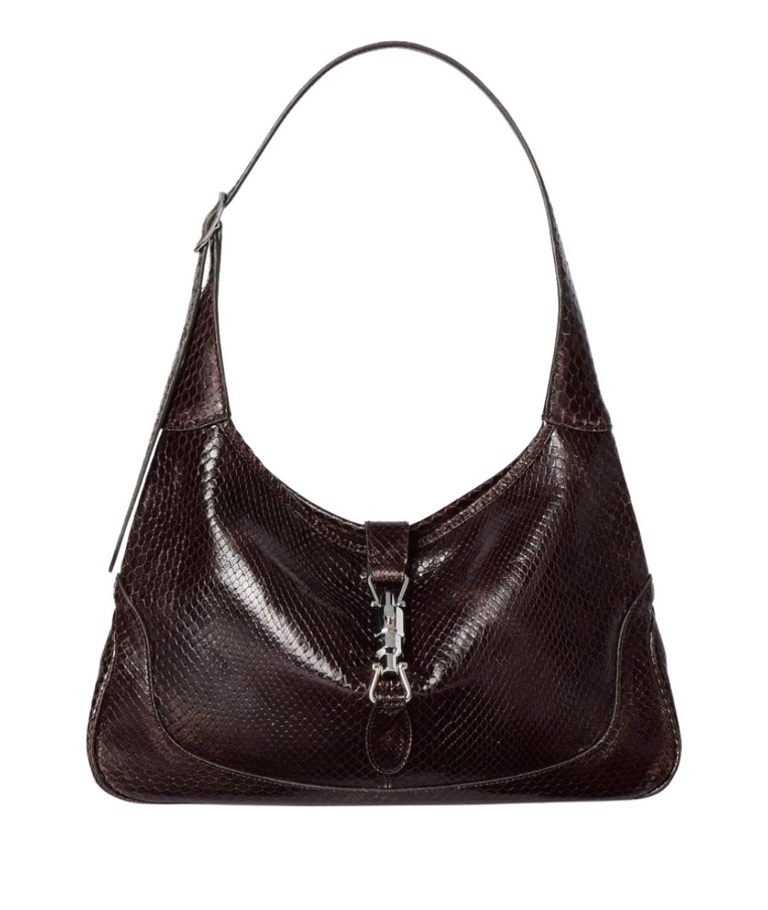 GUCCI Коричневая сумка с короткими ручками, фото 1