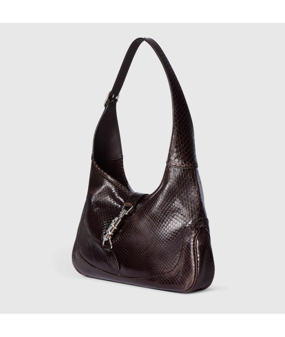 GUCCI Коричневая сумка с короткими ручками, фото 2