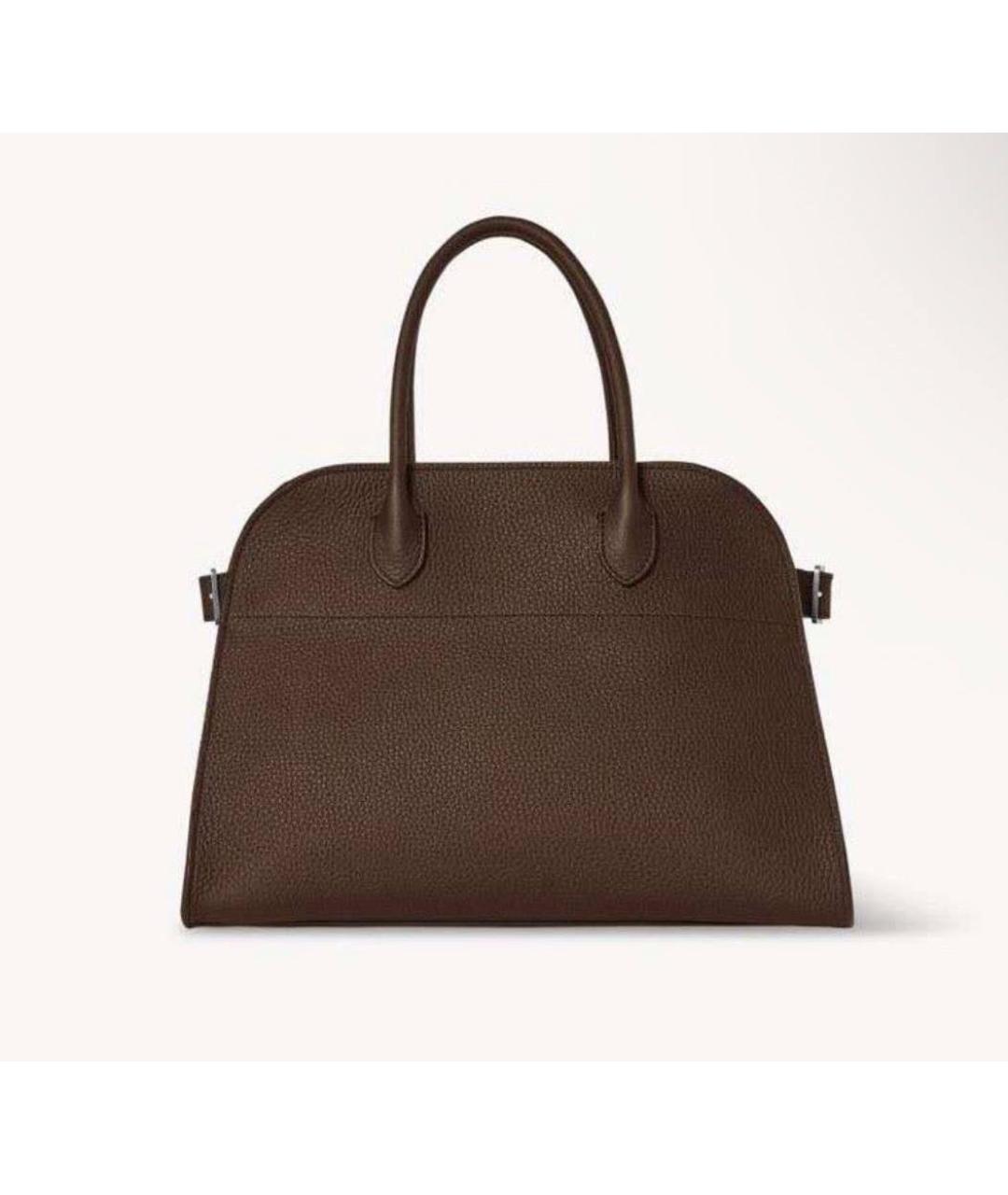 THE ROW Коричневая кожаная сумка тоут, фото 4