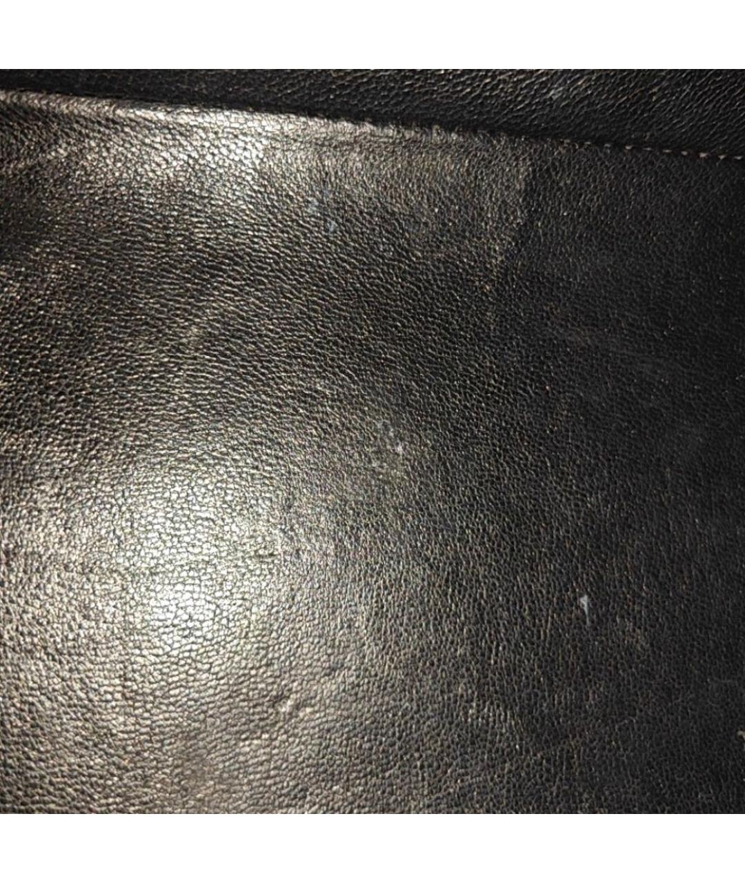 CHANEL Черная кожаная сумка тоут, фото 4