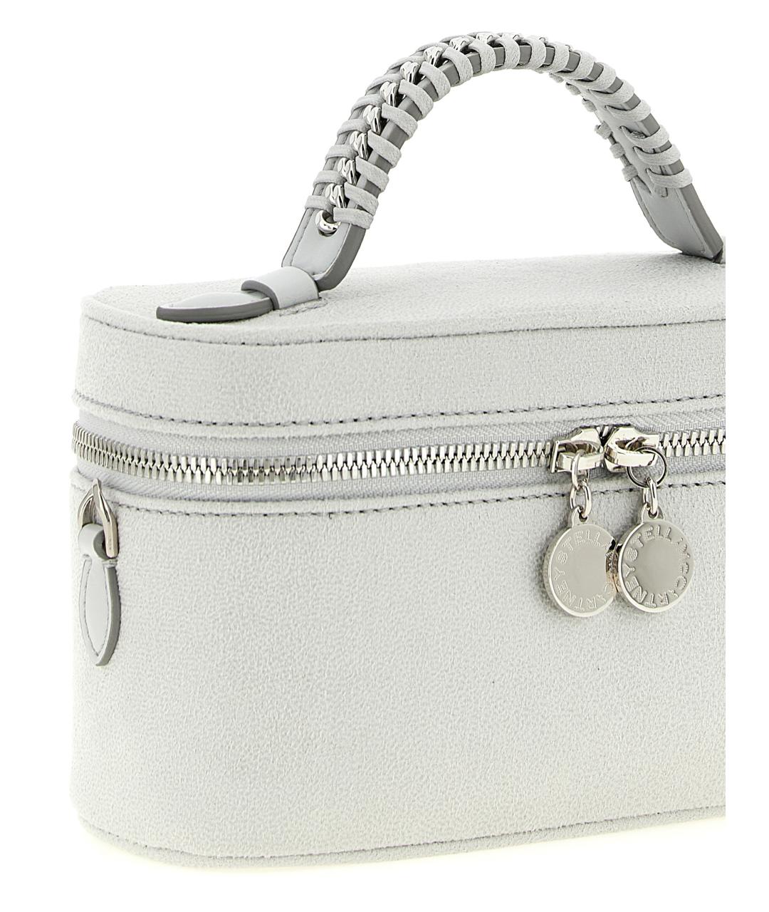 STELLA MCCARTNEY Серая сумка через плечо из искусственной кожи, фото 3