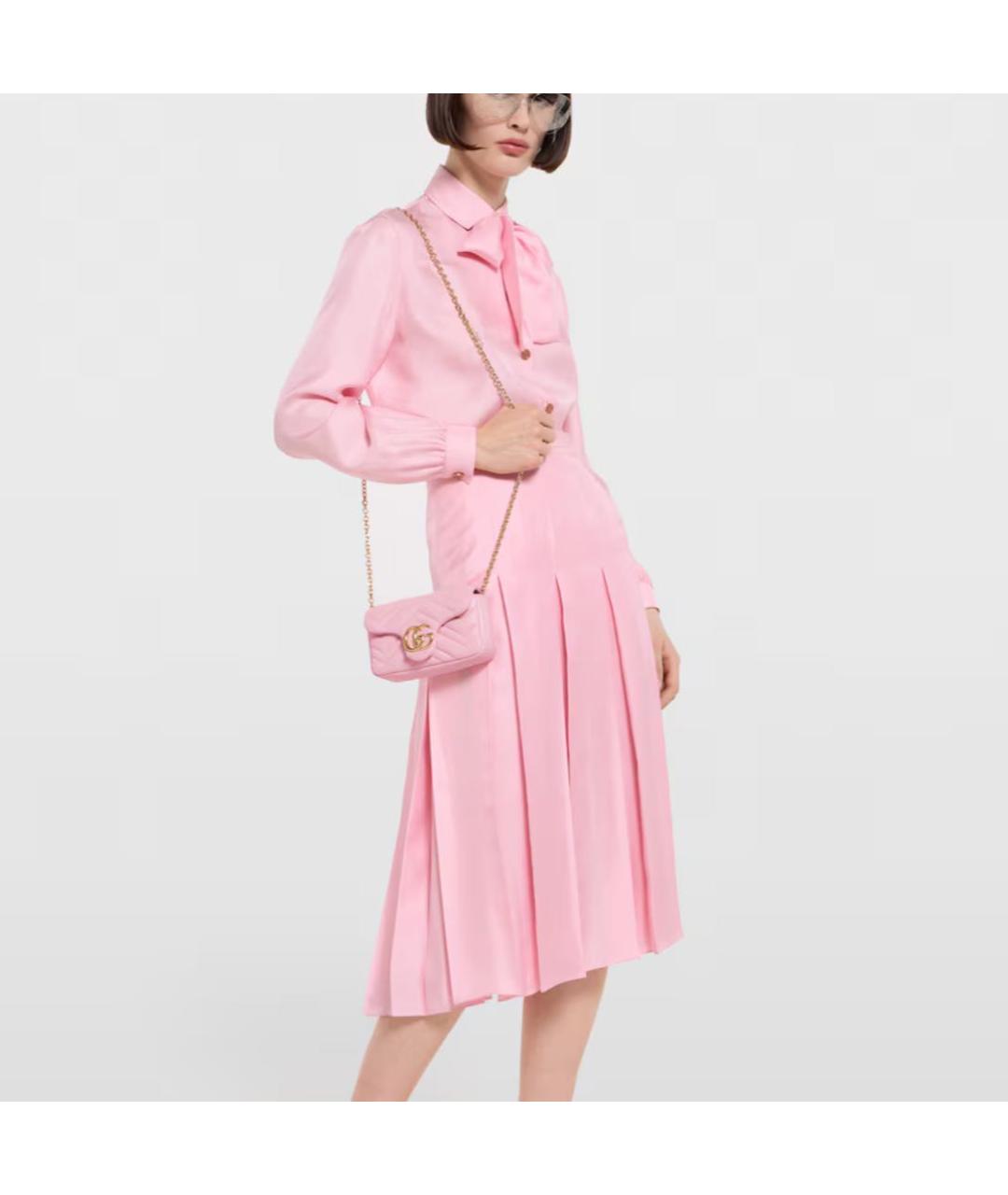 GUCCI Розовая сумка через плечо, фото 3