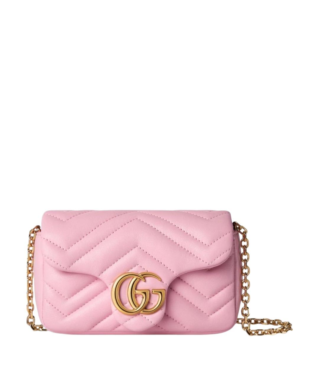 GUCCI Розовая сумка через плечо, фото 1
