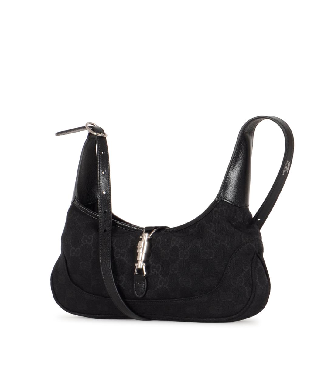 GUCCI Черная синтетическая сумка через плечо, фото 2