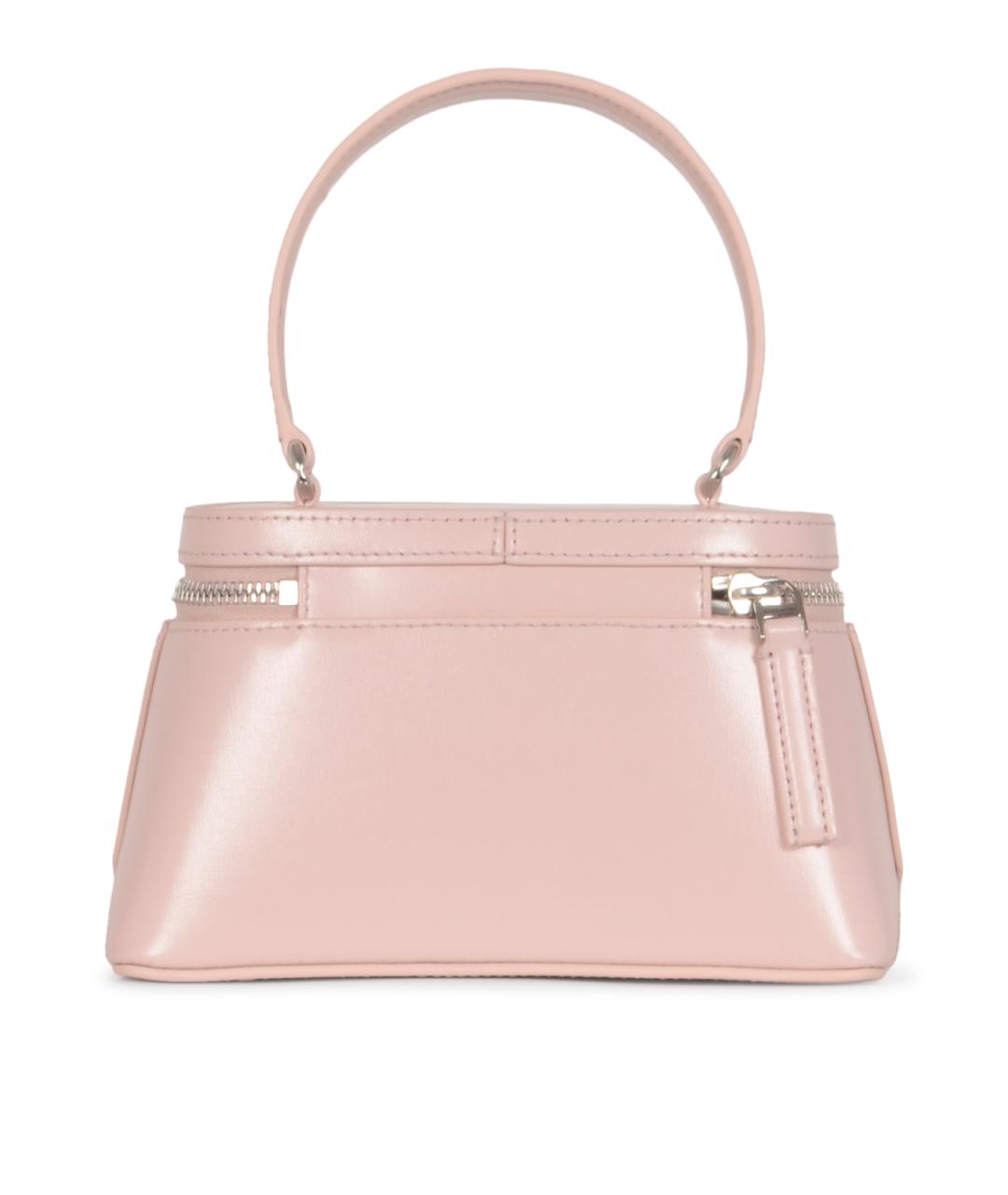 GIVENCHY Розовая кожаная сумка с короткими ручками, фото 3