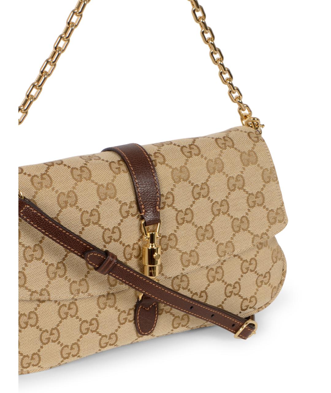 GUCCI Коричневая сумка через плечо, фото 4