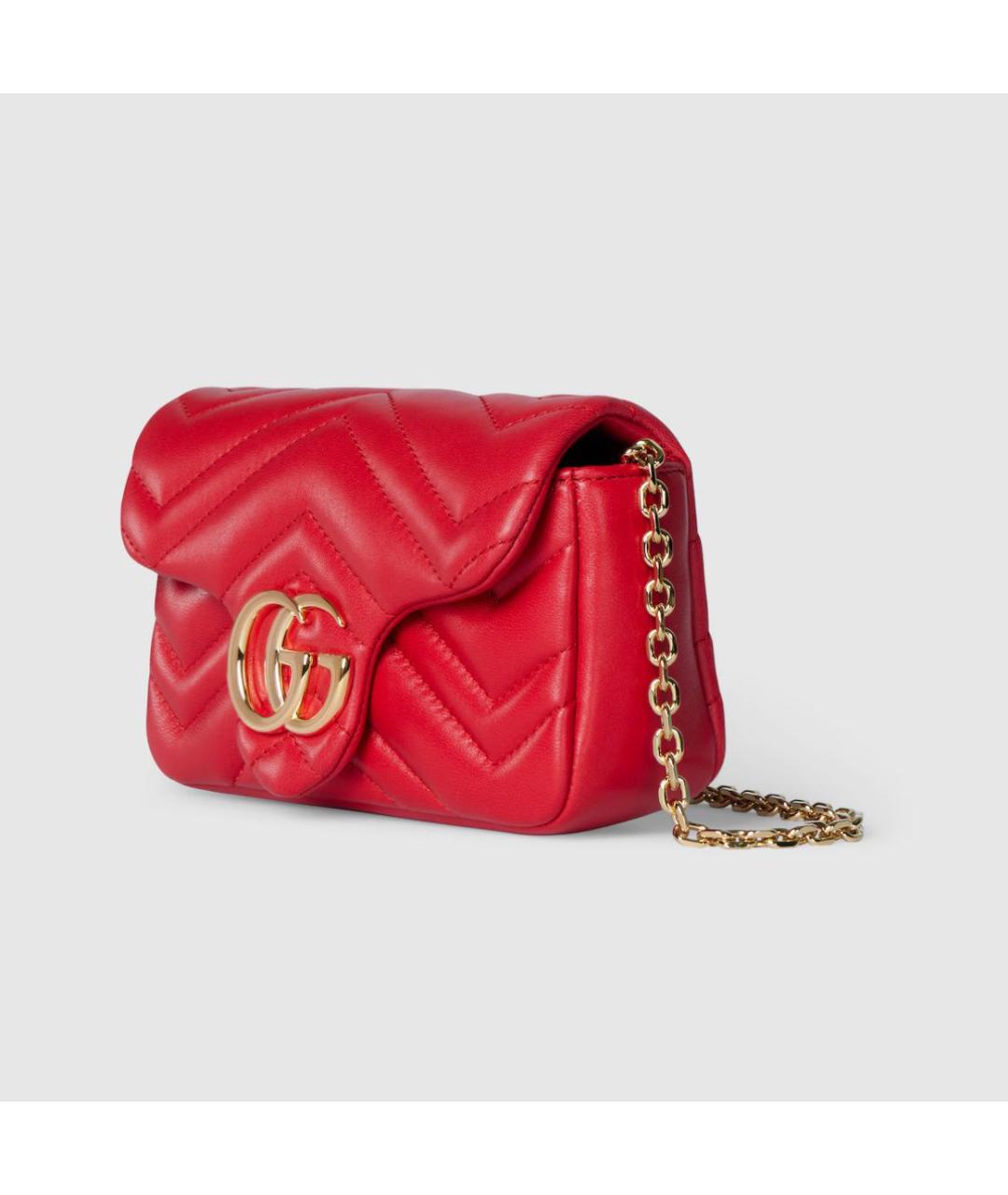 GUCCI Красная сумка через плечо, фото 2