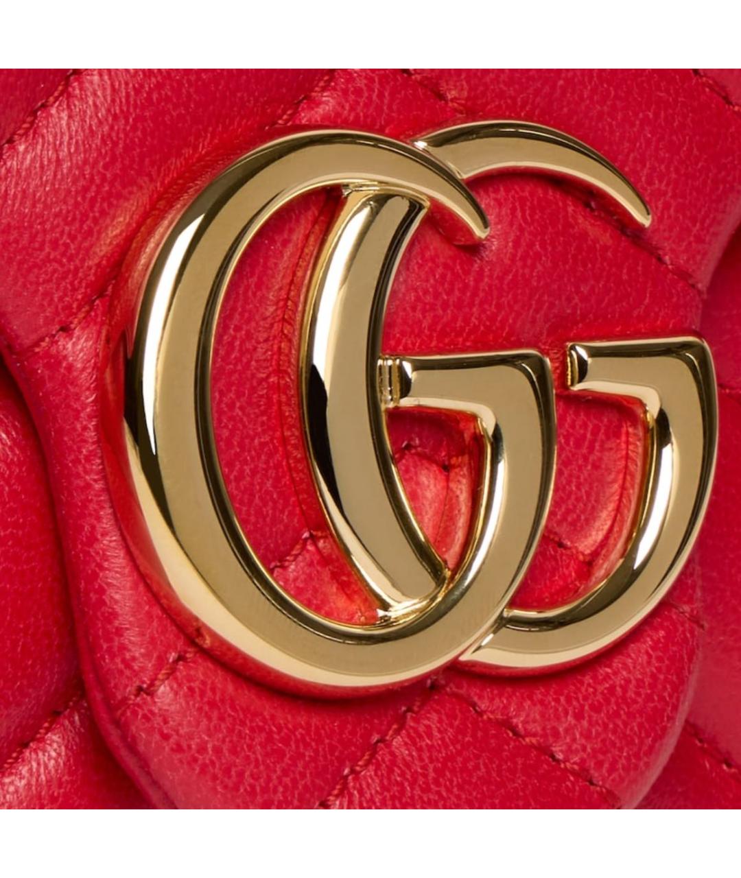 GUCCI Красная сумка через плечо, фото 3