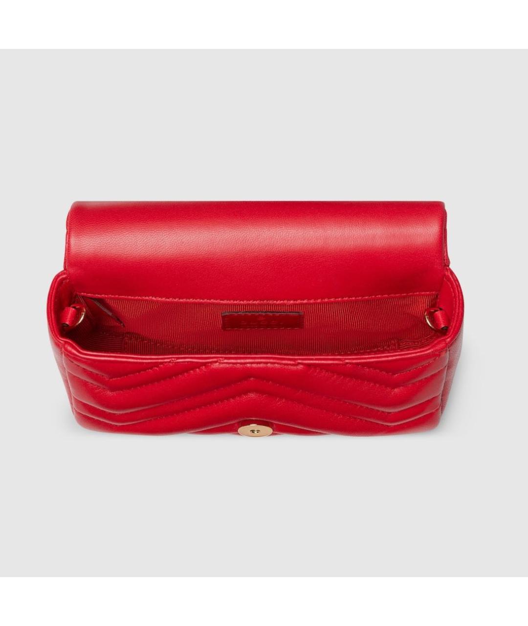 GUCCI Красная сумка через плечо, фото 5