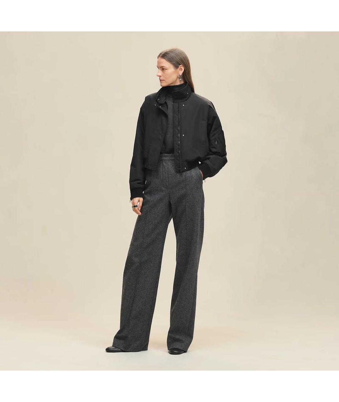 HERMES Черная куртка, фото 8