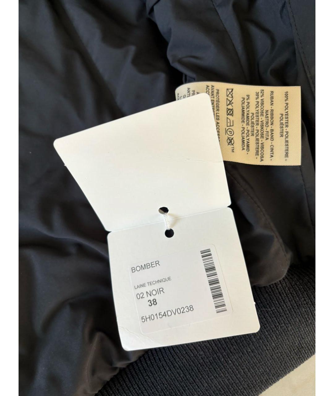 HERMES Черная куртка, фото 6