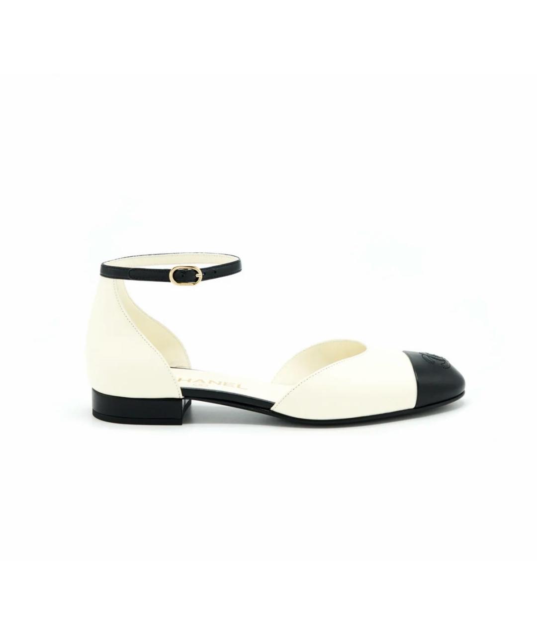 CHANEL Кожаные балетки, фото 1