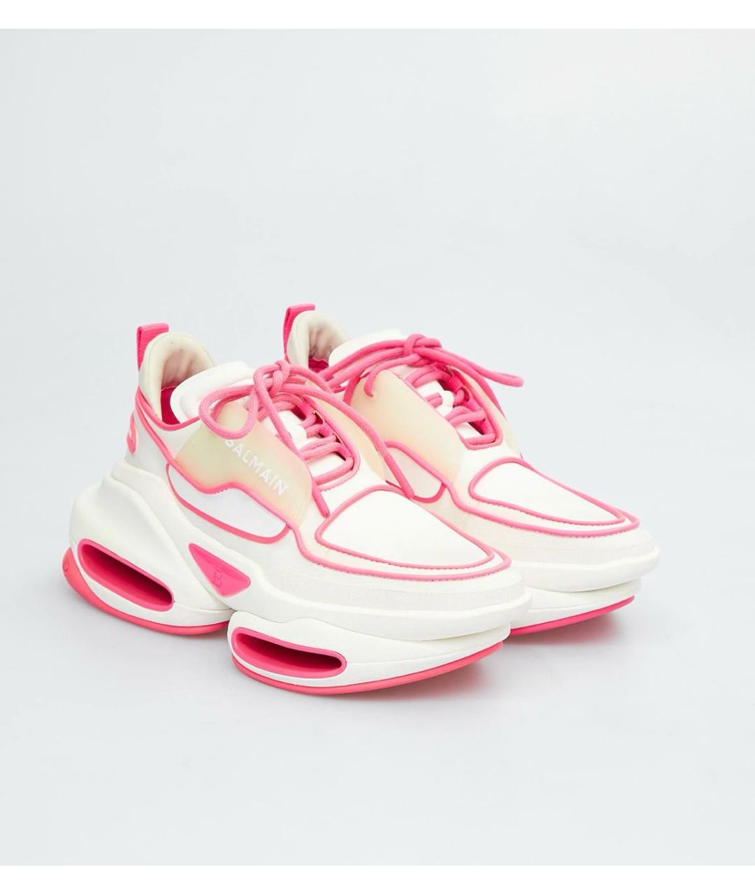 BALMAIN Мульти текстильные кроссовки, фото 2