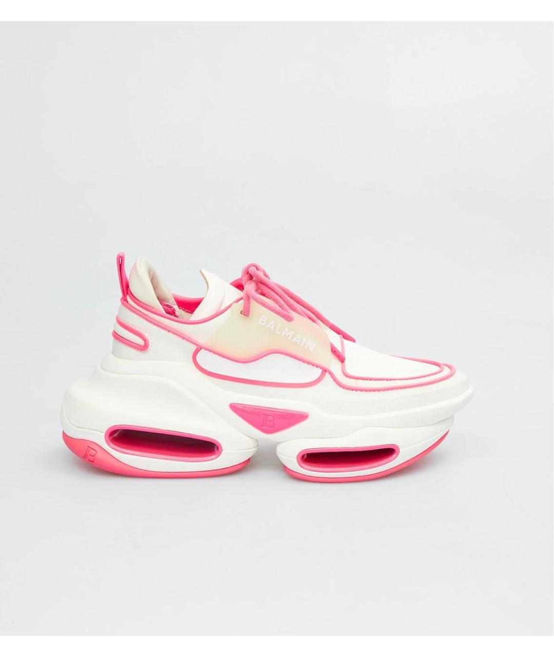 BALMAIN Мульти текстильные кроссовки, фото 5