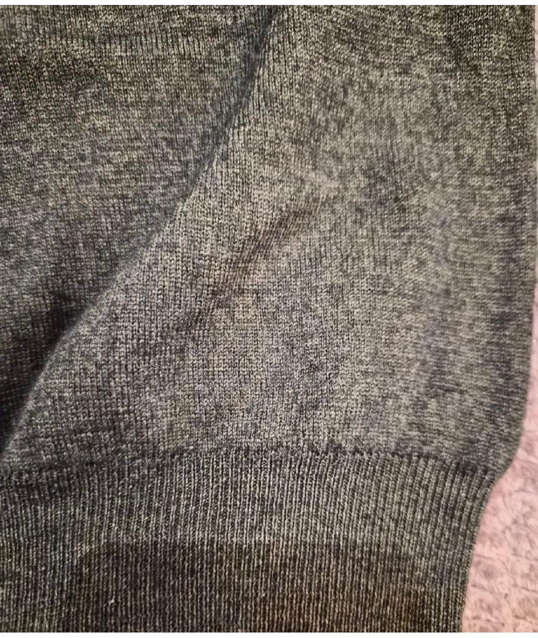 ETRO Хаки кашемировый джемпер / свитер, фото 5