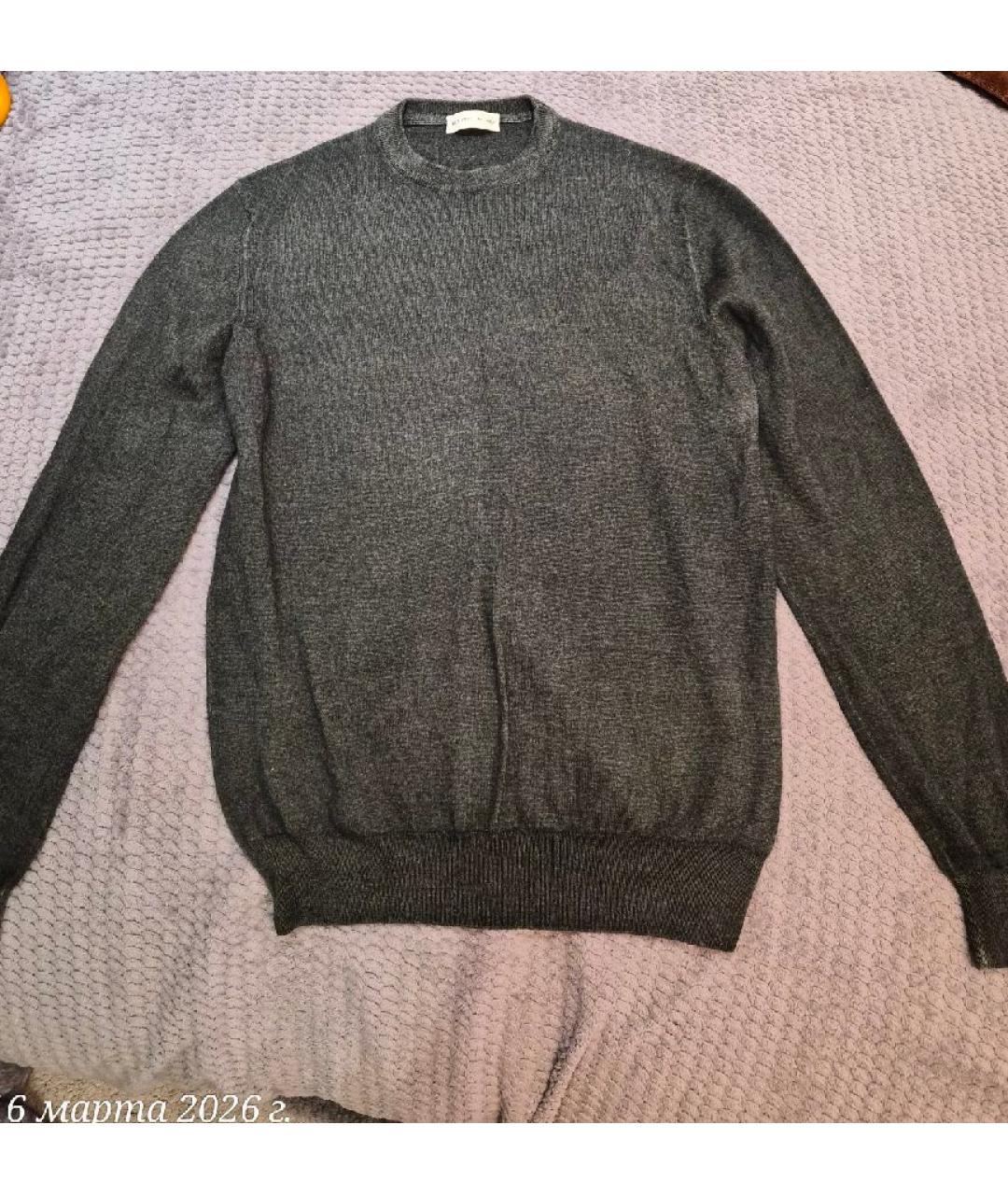 ETRO Хаки кашемировый джемпер / свитер, фото 6