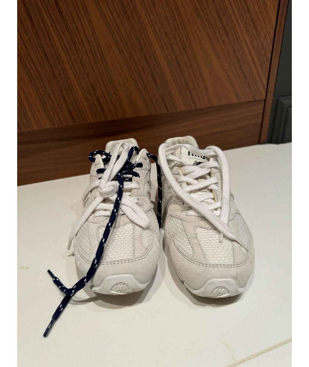 MIU MIU Белые замшевые кеды, фото 7