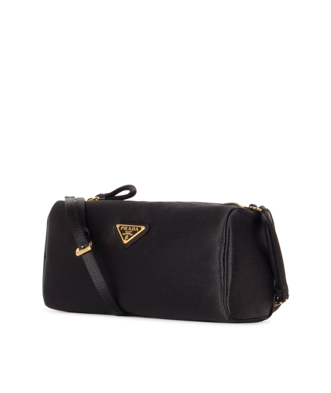 PRADA Черная тканевая сумка через плечо, фото 2