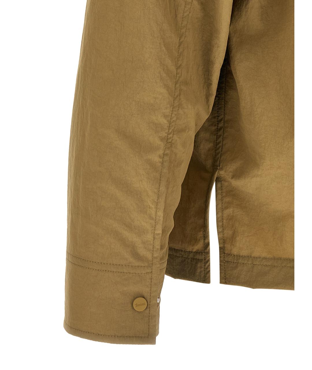 LAMINAR Зеленая полиамидовая куртка, фото 4