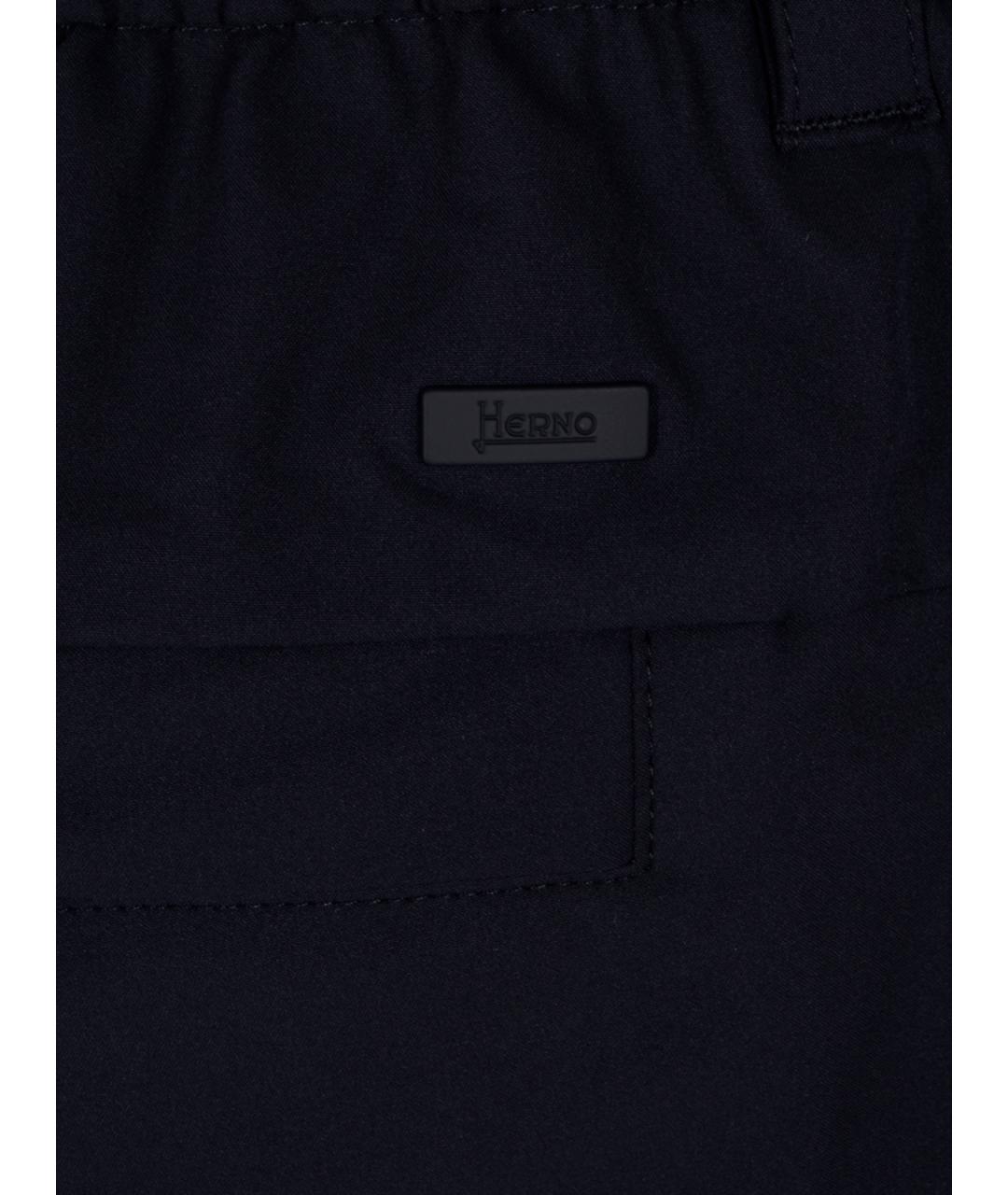 HERNO Синие шорты, фото 3