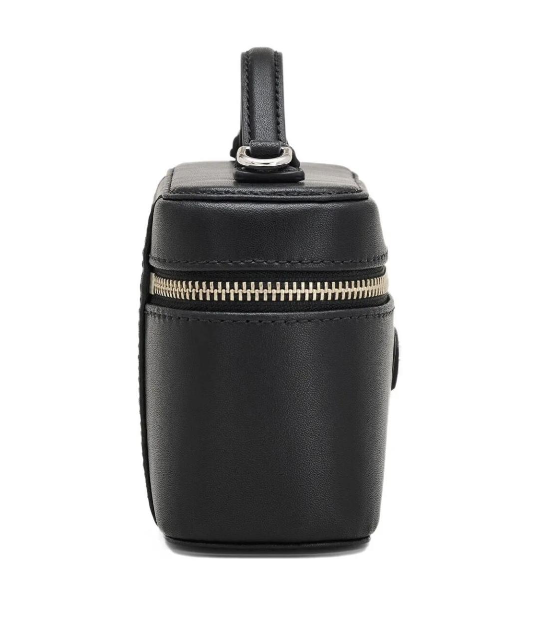 MARC JACOBS Черная кожаная сумка через плечо, фото 4