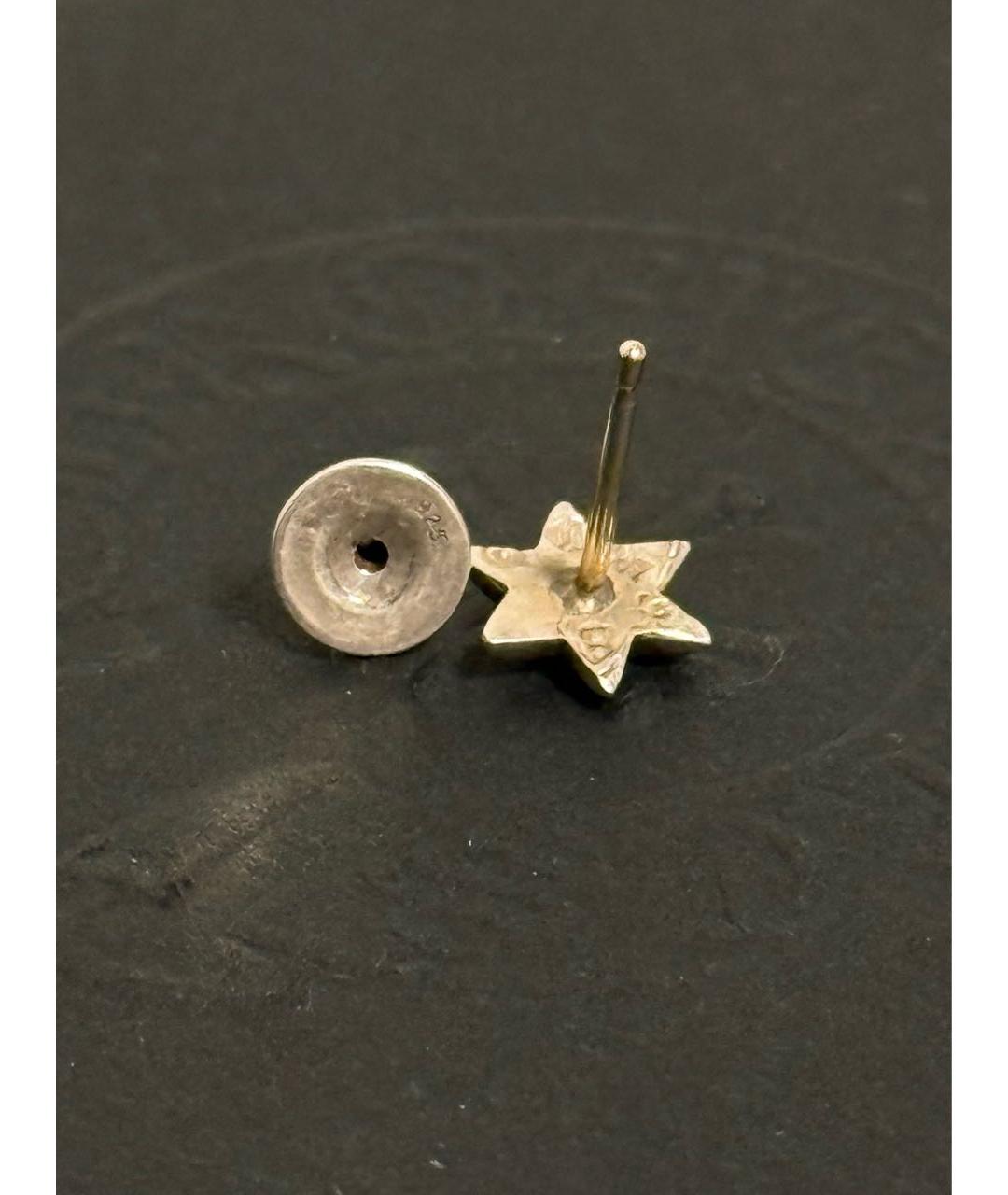 CHROME HEARTS Серебряные серебряные серьги, фото 2