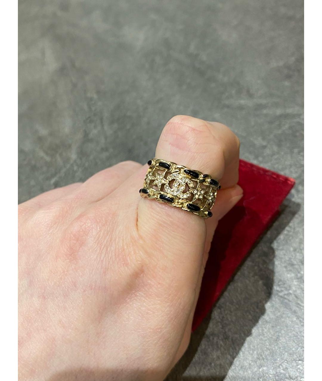 CHANEL Мульти металлическое кольцо, фото 4