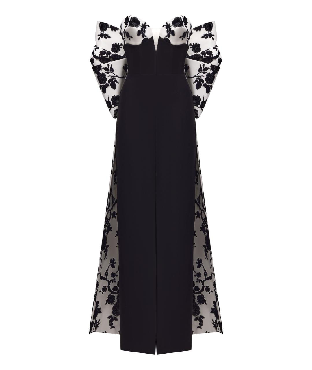 RASARIO Черное полиэстеровое вечернее платье, фото 1