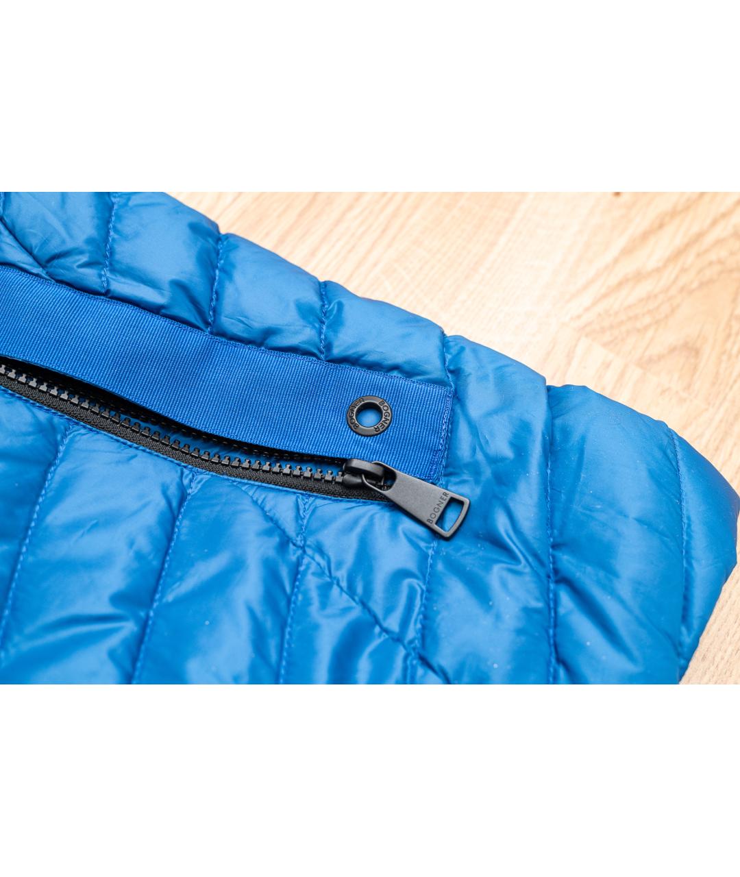 BOGNER Синий полиэстеровый жилет, фото 3