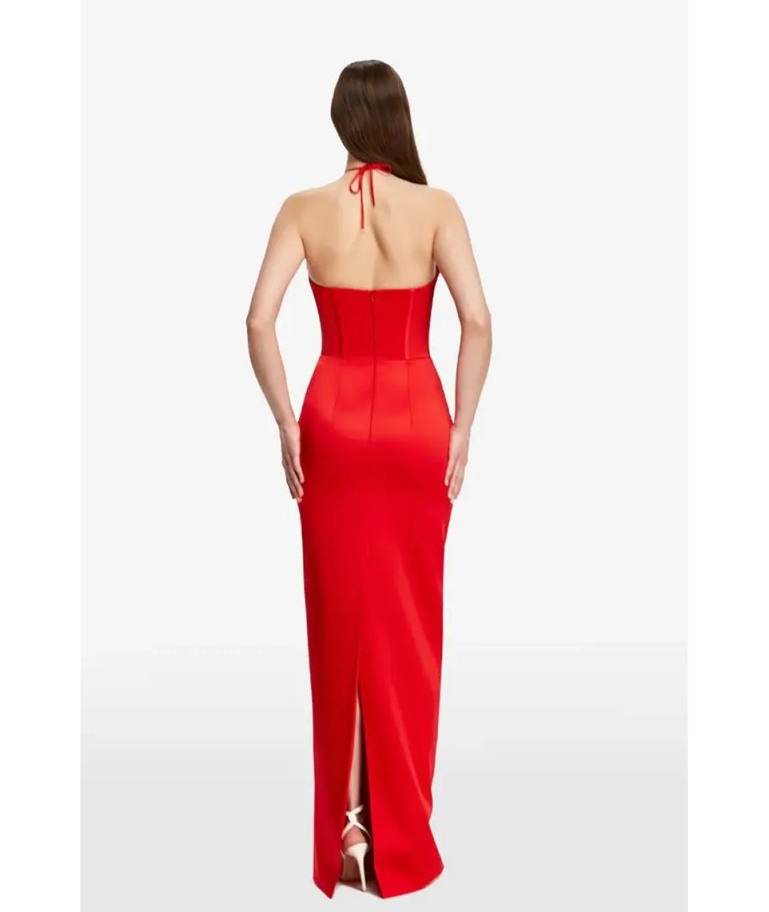 RASARIO Красное полиэстеровое вечернее платье, фото 5