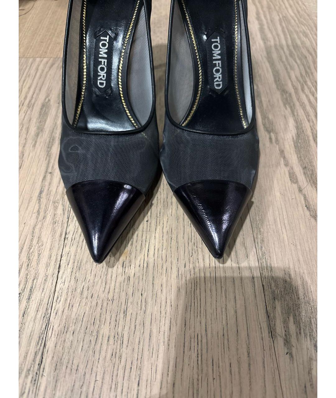 TOM FORD Черные туфли, фото 7