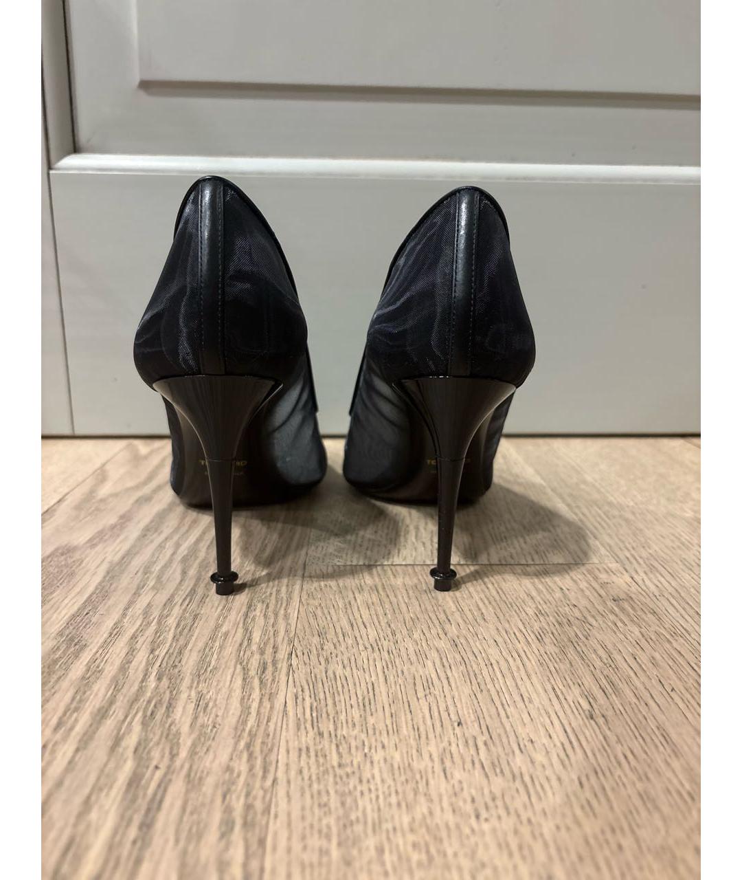 TOM FORD Черные туфли, фото 4