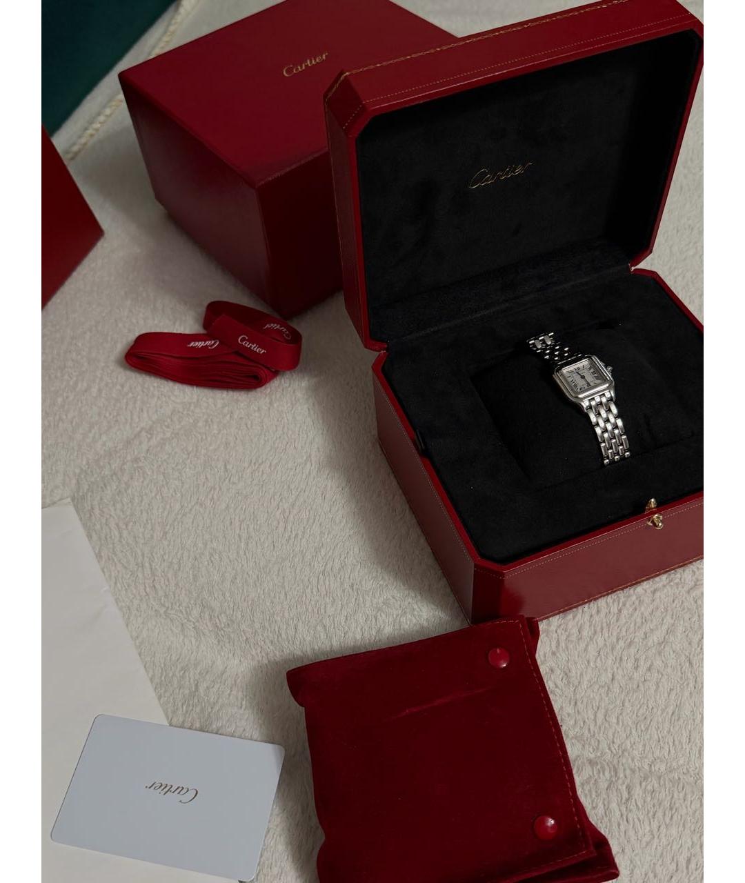 CARTIER Серебряные часы, фото 2