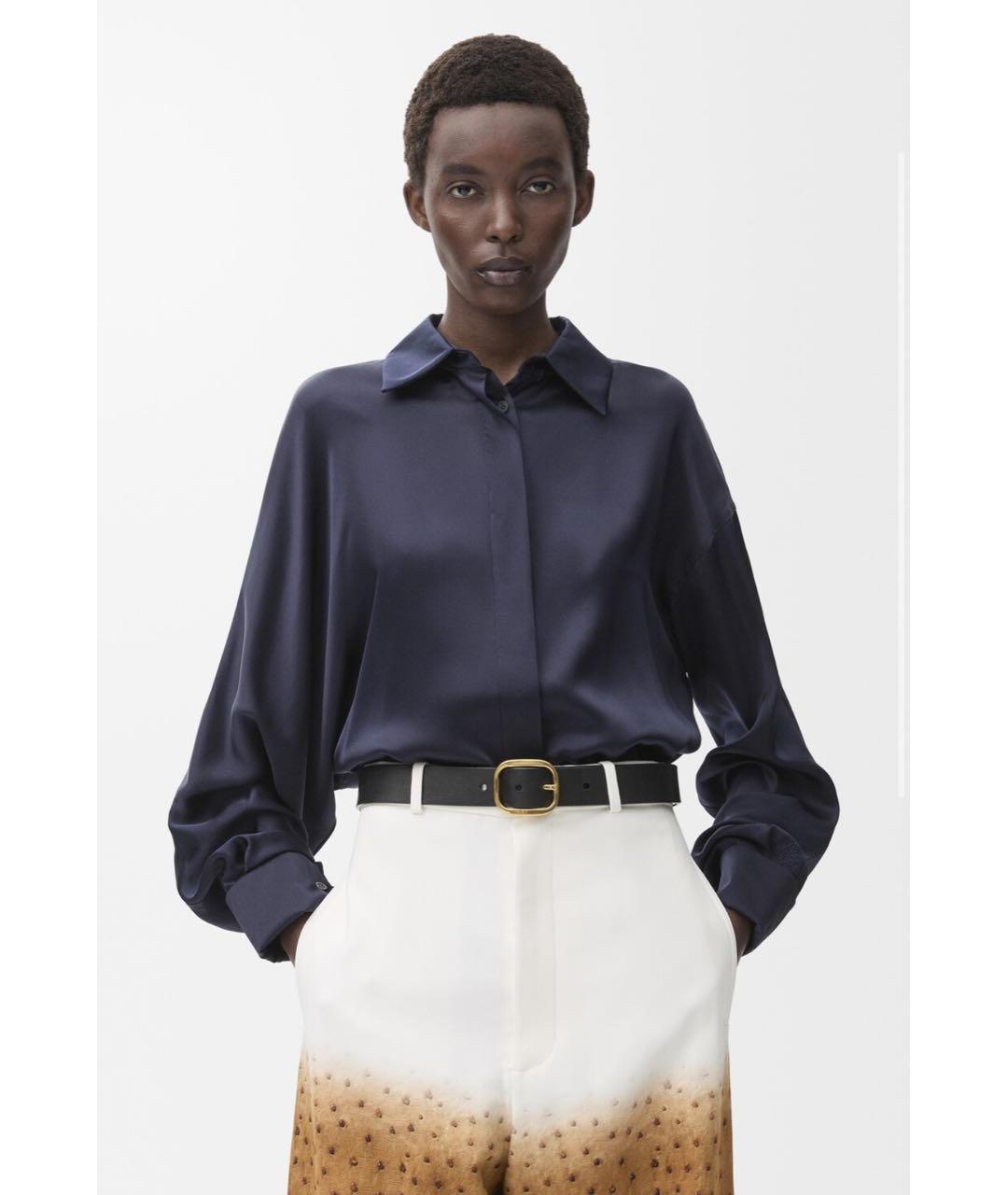 LOEWE Черный кожаный ремень, фото 3