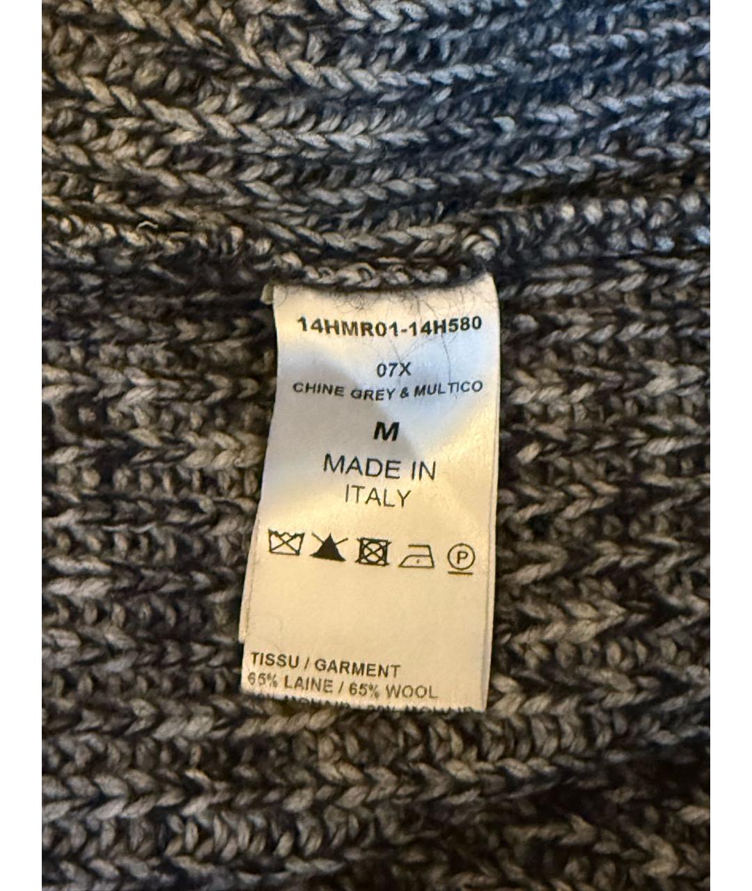 CHLOE Мульти шерстяное повседневное платье, фото 6