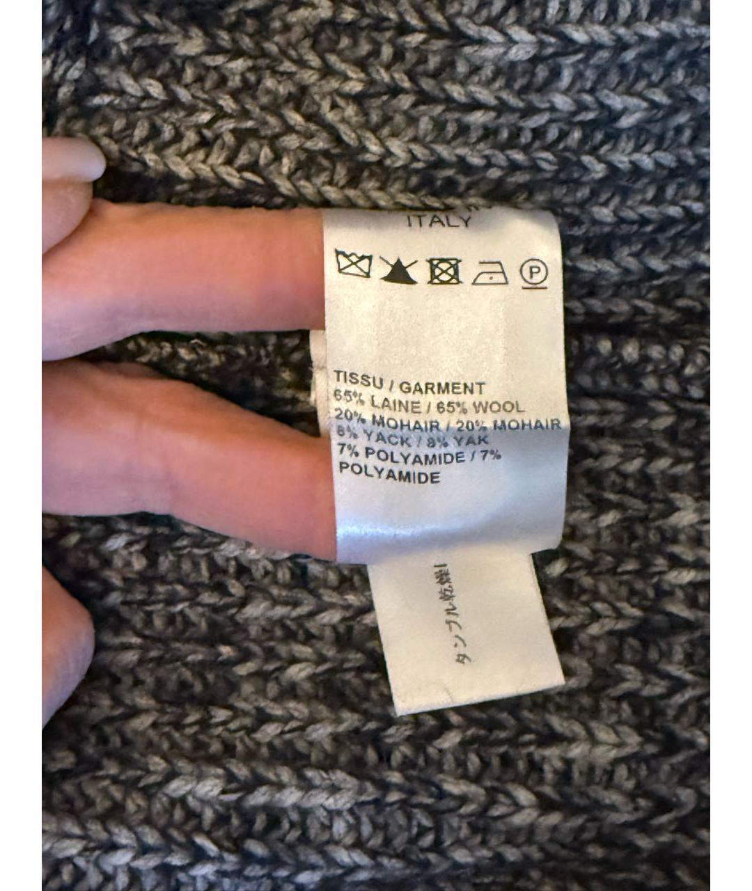 CHLOE Мульти шерстяное повседневное платье, фото 7