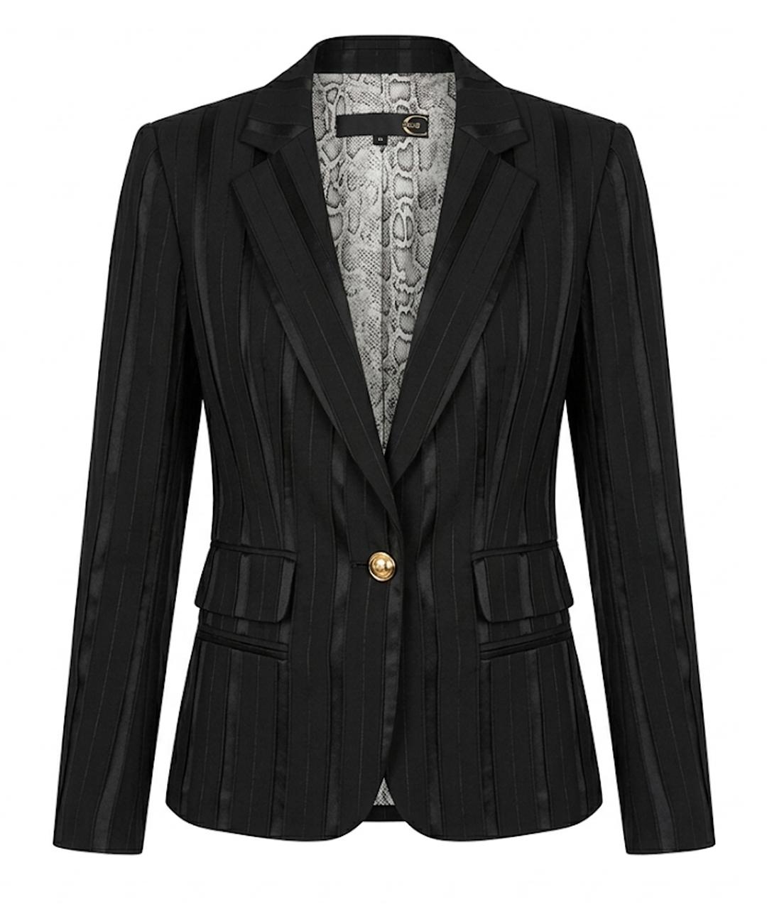 JUST CAVALLI Черный жакет/пиджак, фото 1