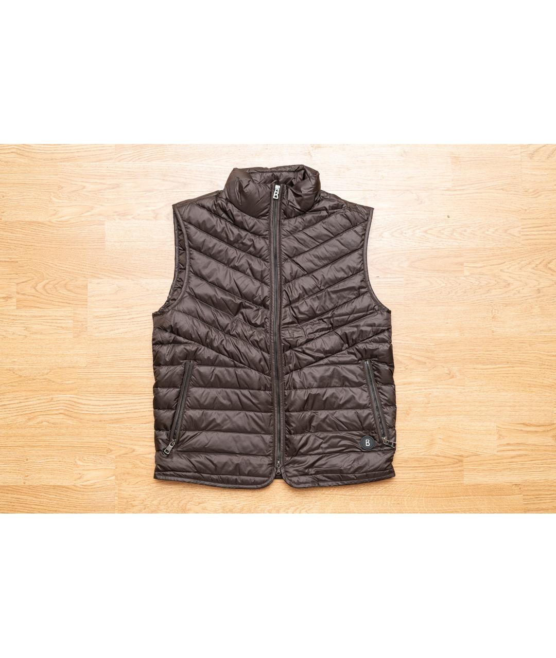 BOGNER Коричневый полиэстеровый жилет, фото 4