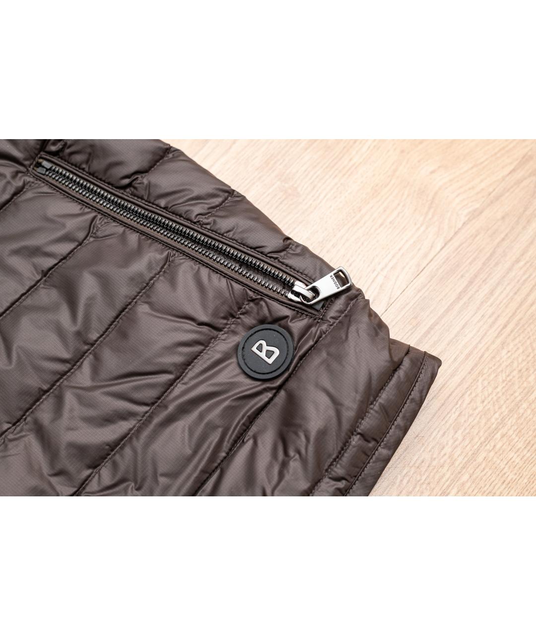 BOGNER Коричневый полиэстеровый жилет, фото 2