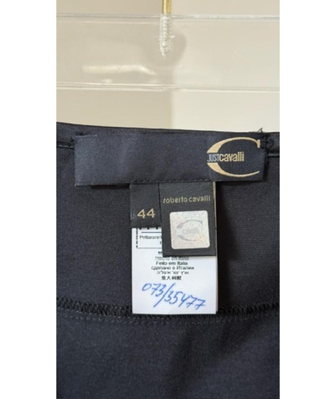 JUST CAVALLI Черная юбка миди, фото 4