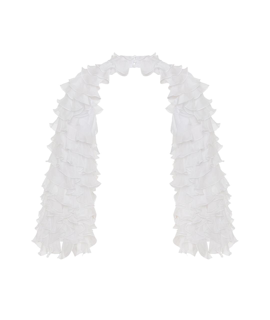 RASARIO Белая шелковая блузы, фото 3