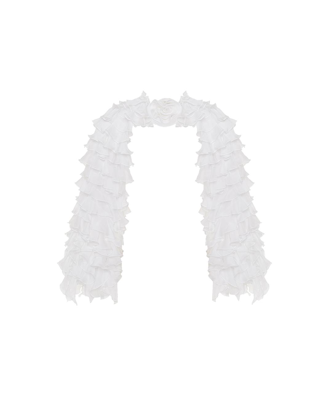 RASARIO Белая шелковая блузы, фото 1