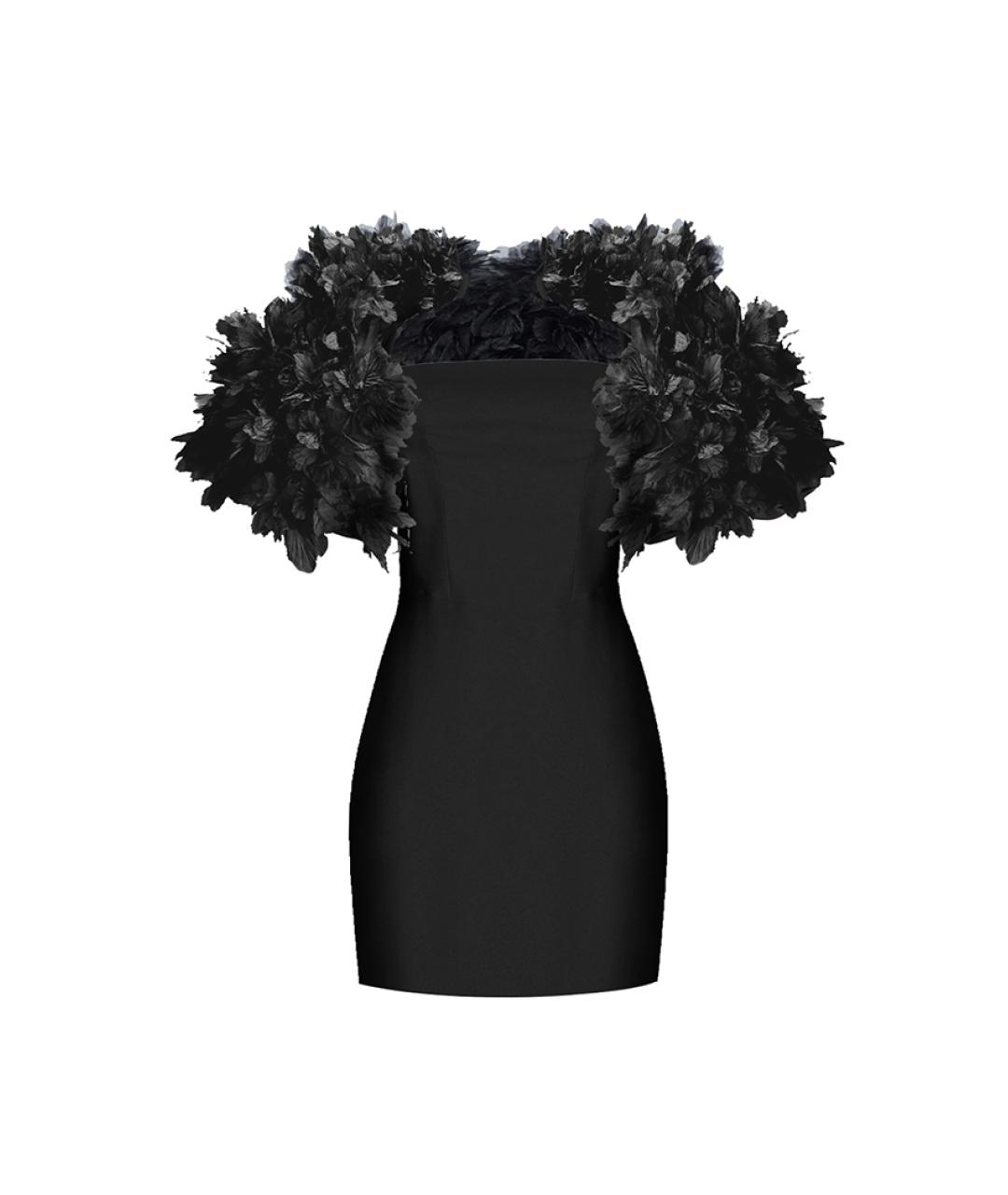 RASARIO Черное полиэстеровое вечернее платье, фото 1