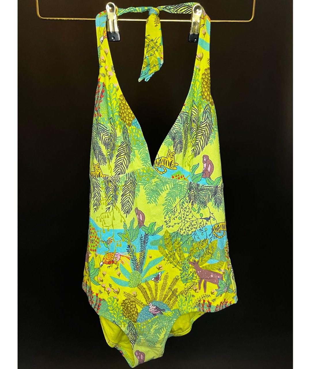 VILEBREQUIN Салатовый полиамидовый купальник, фото 7