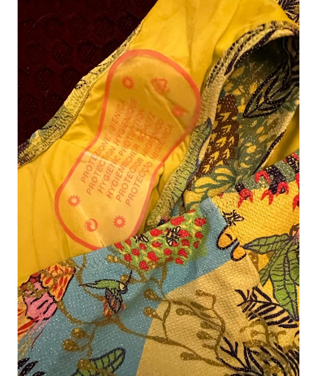 VILEBREQUIN Салатовый полиамидовый купальник, фото 5