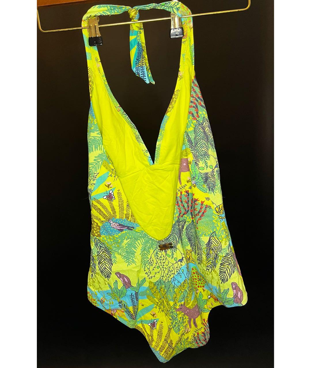 VILEBREQUIN Салатовый полиамидовый купальник, фото 2