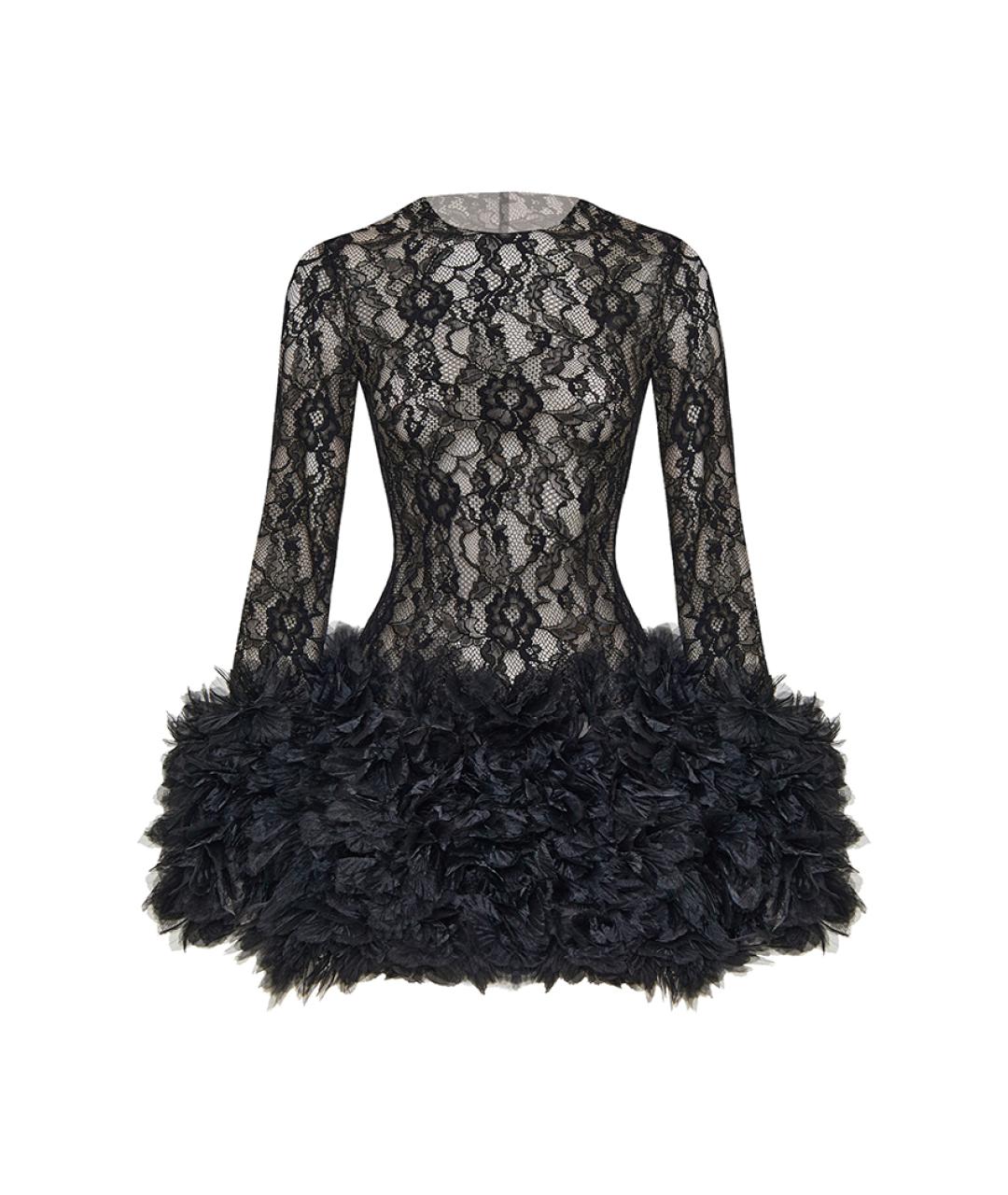 RASARIO Черное полиэстеровое вечернее платье, фото 1